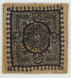 Pannello tessile, Egitto, c.400
